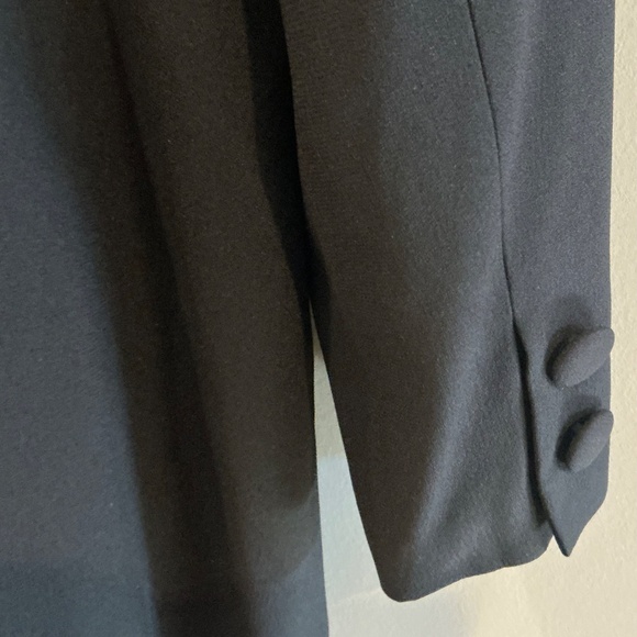 VTG JACQUELINE FERRAR Women 14 Dbl  Breasted Jacket Boxy Structured Trendy Y2K - Picture 4 of 13